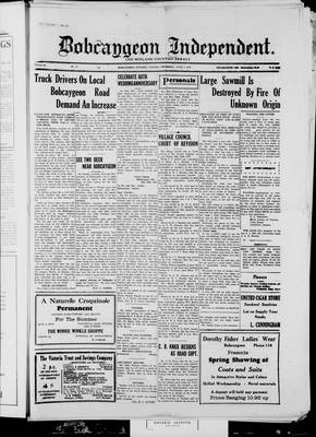 Bobcaygeon Independent (1870), 3 Jun 1937