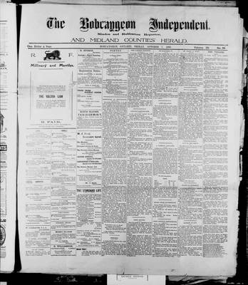 Bobcaygeon Independent (1870), 7 Oct 1898