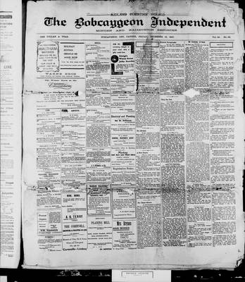 Bobcaygeon Independent (1870), 13 Dec 1907