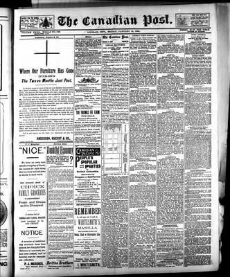 Canadian Post (Lindsay, ONT), 16 Jan 1891