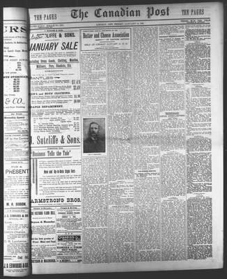 Canadian Post (Lindsay, ONT), 14 Jan 1898