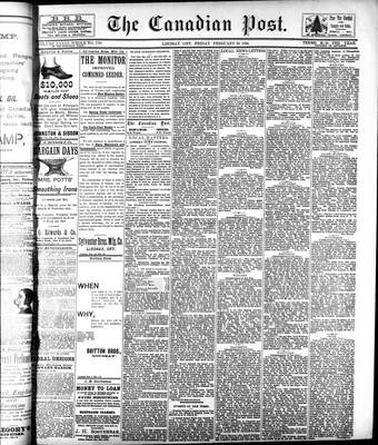 Canadian Post (Lindsay, ONT), 23 Feb 1894