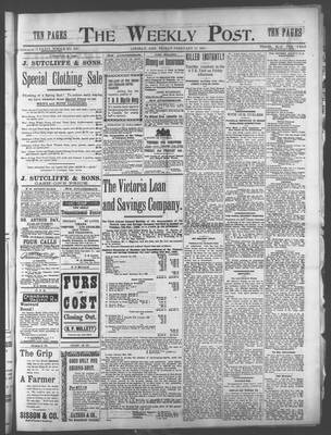 Canadian Post (Lindsay, ONT), 10 Feb 1899