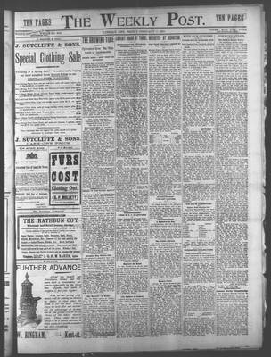 Canadian Post (Lindsay, ONT), 17 Feb 1899