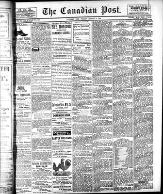 Canadian Post (Lindsay, ONT), 23 Mar 1894