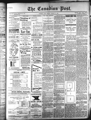 Canadian Post (Lindsay, ONT), 20 Mar 1896