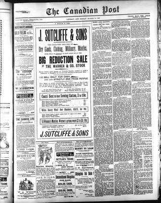 Canadian Post (Lindsay, ONT), 19 Mar 1897