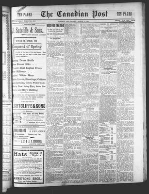 Canadian Post (Lindsay, ONT), 11 Mar 1898