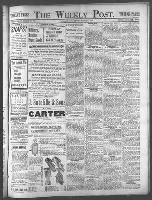 Canadian Post (Lindsay, ONT), 24 Mar 1899