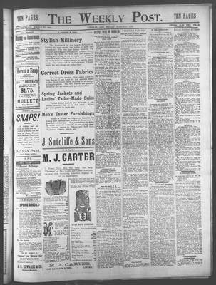 Canadian Post (Lindsay, ONT), 31 Mar 1899