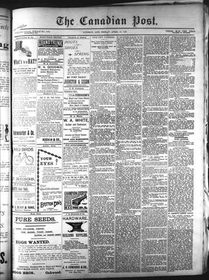 Canadian Post (Lindsay, ONT), 10 Apr 1896