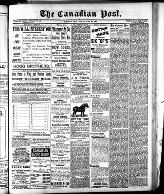 Canadian Post (Lindsay, ONT), 29 May 1891