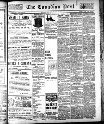 Canadian Post (Lindsay, ONT), 19 May 1893