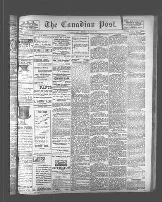 Canadian Post (Lindsay, ONT), 18 May 1894