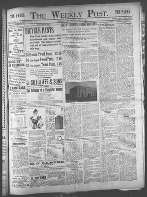 Canadian Post (Lindsay, ONT), 12 May 1899