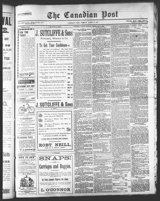 Canadian Post (Lindsay, ONT), 18 Jun 1897