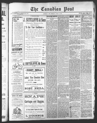 Canadian Post (Lindsay, ONT), 25 Jun 1897