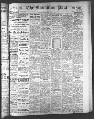 Canadian Post (Lindsay, ONT), 17 Jun 1898