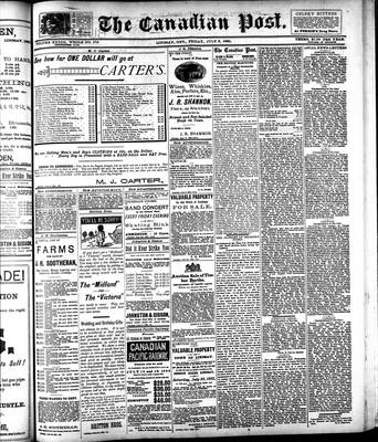 Canadian Post (Lindsay, ONT), 8 Jul 1892