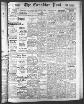 Canadian Post (Lindsay, ONT), 1 Jul 1898