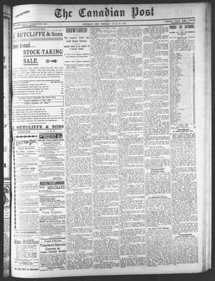 Canadian Post (Lindsay, ONT), 22 Jul 1898