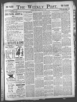 Canadian Post (Lindsay, ONT), 7 Jul 1899