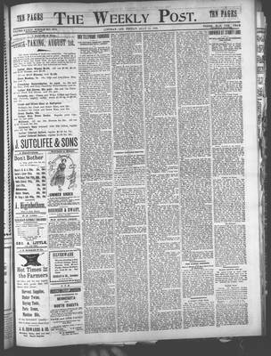 Canadian Post (Lindsay, ONT), 14 Jul 1899