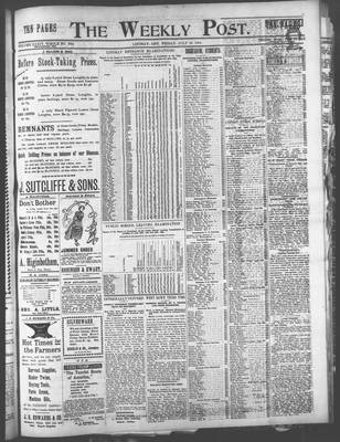 Canadian Post (Lindsay, ONT), 28 Jul 1899