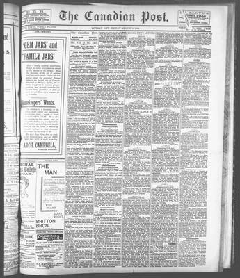 Canadian Post (Lindsay, ONT), 10 Aug 1894