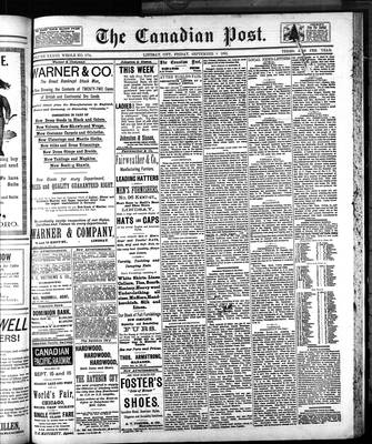 Canadian Post (Lindsay, ONT), 8 Sep 1893