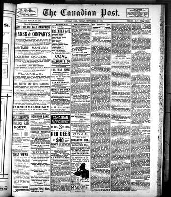 Canadian Post (Lindsay, ONT), 29 Sep 1893