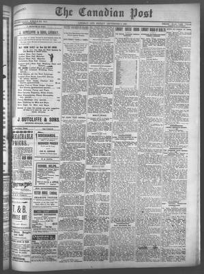 Canadian Post (Lindsay, ONT), 2 Sep 1898