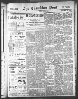 Canadian Post (Lindsay, ONT), 1 Oct 1897