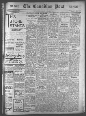 Canadian Post (Lindsay, ONT), 21 Oct 1898