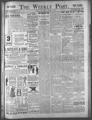 Canadian Post (Lindsay, ONT), 20 Oct 1899