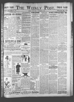 Canadian Post (Lindsay, ONT), 17 Nov 1899