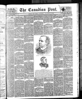 Canadian Post (Lindsay, ONT), 1 Dec 1893