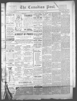 Canadian Post (Lindsay, ONT), 14 Dec 1894