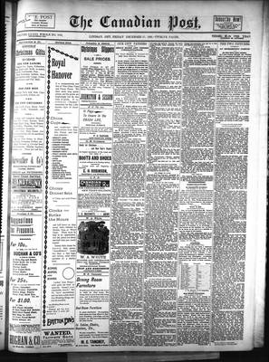 Canadian Post (Lindsay, ONT), 27 Dec 1895