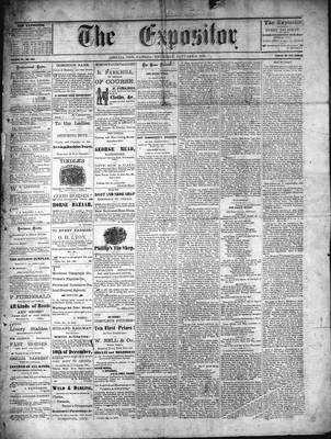 Lindsay Expositor (1869), 9 Jan 1873