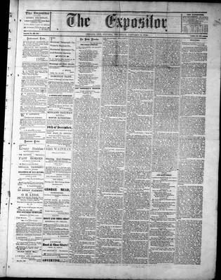 Lindsay Expositor (1869), 16 Jan 1873