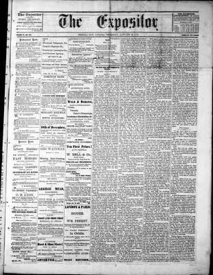 Lindsay Expositor (1869), 30 Jan 1873