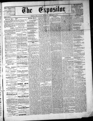 Lindsay Expositor (1869), 13 Feb 1873