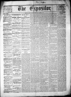 Lindsay Expositor (1869), 4 Apr 1872