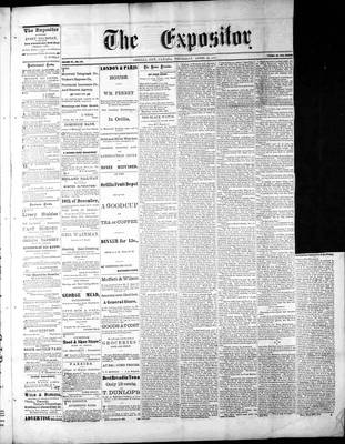 Lindsay Expositor (1869), 10 Apr 1873