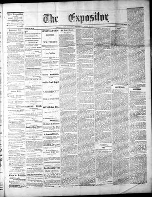 Lindsay Expositor (1869), 24 Apr 1873