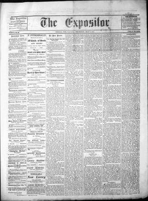 Lindsay Expositor (1869), 9 May 1872