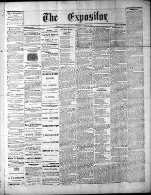 Lindsay Expositor (1869), 15 May 1873