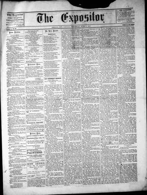 Lindsay Expositor (1869), 27 Jun 1872