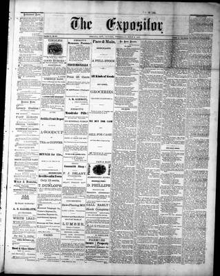 Lindsay Expositor (1869), 3 Jul 1873